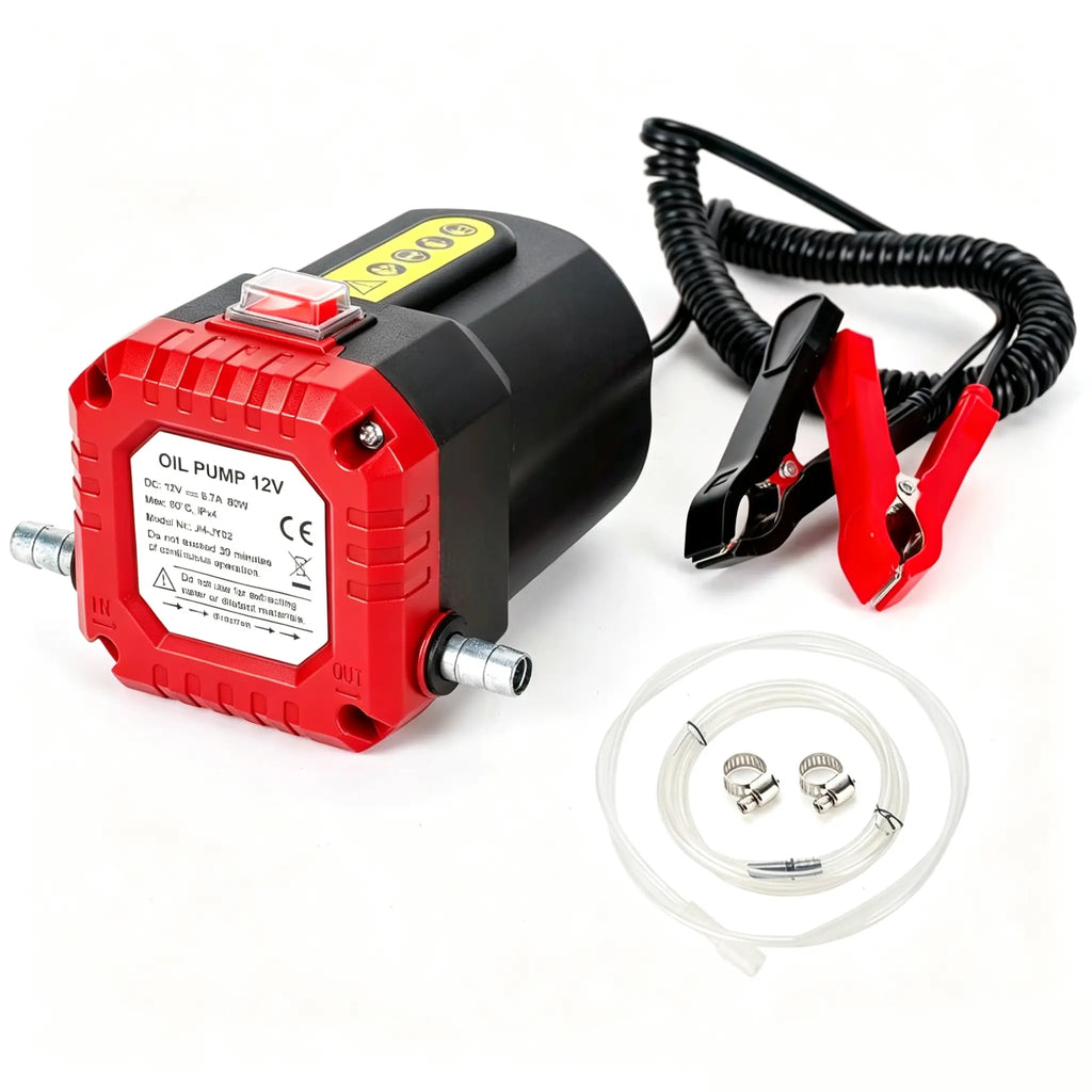 GJANSH 12V 80W Oil & Diesel Transfer Pump Kit