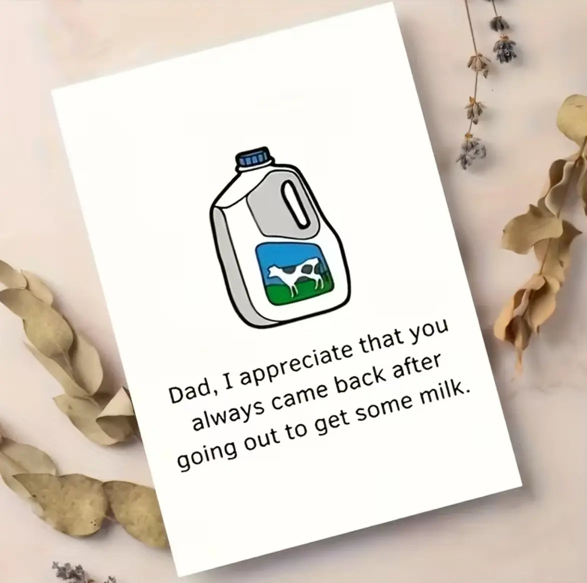 Funny Father's Day Card, Gift from Daughter Son, Fathers Day Gift Card, Gift For Him, Card For Daddy, Papa Presents