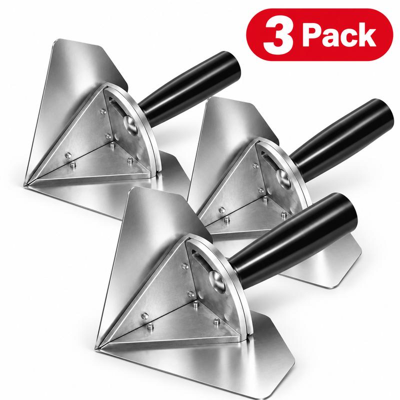 Stainless Steel Interior Corner Finishing Trowel for Plaster & Putty