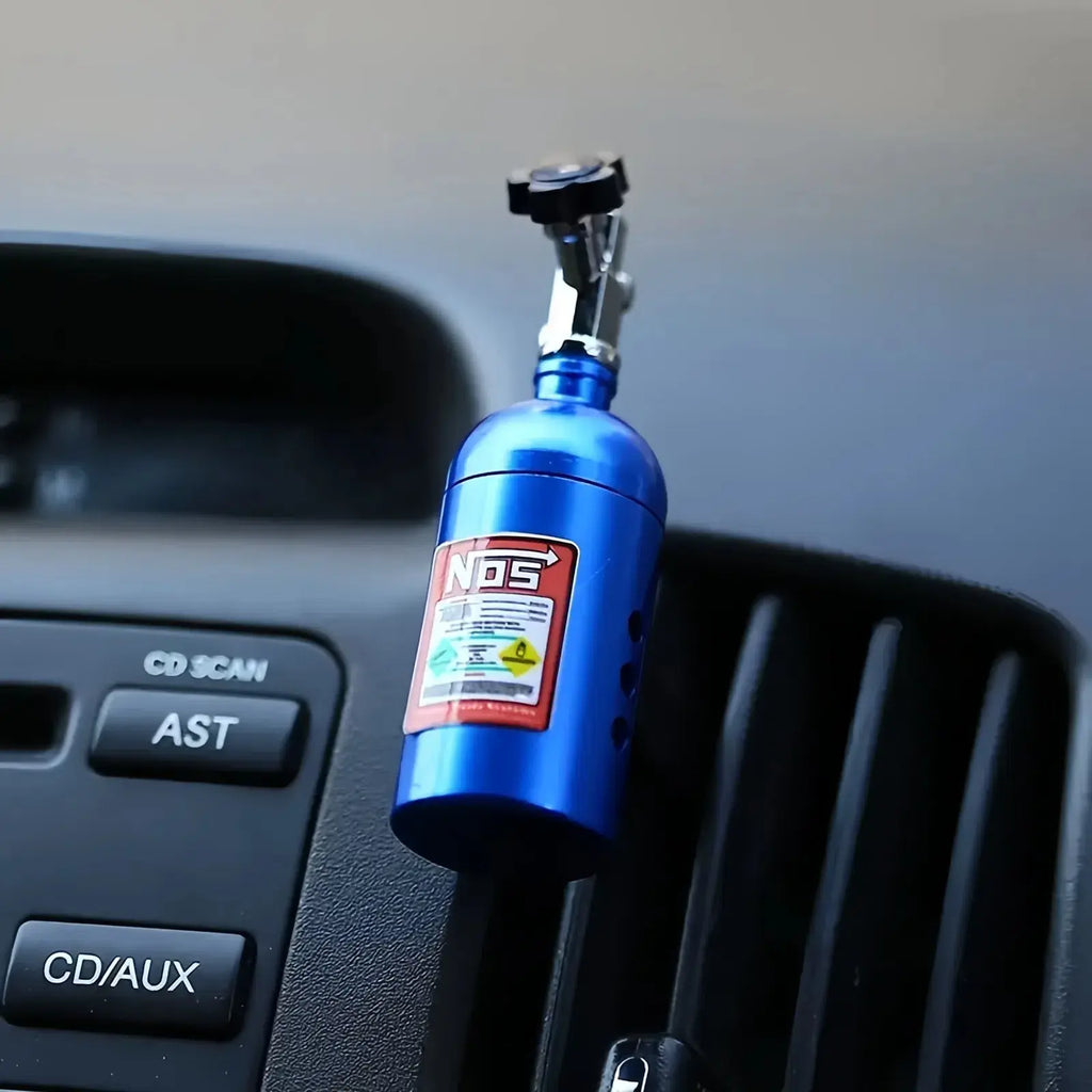 Racing Nitrous Bottle Car Vent Clip Air Freshener