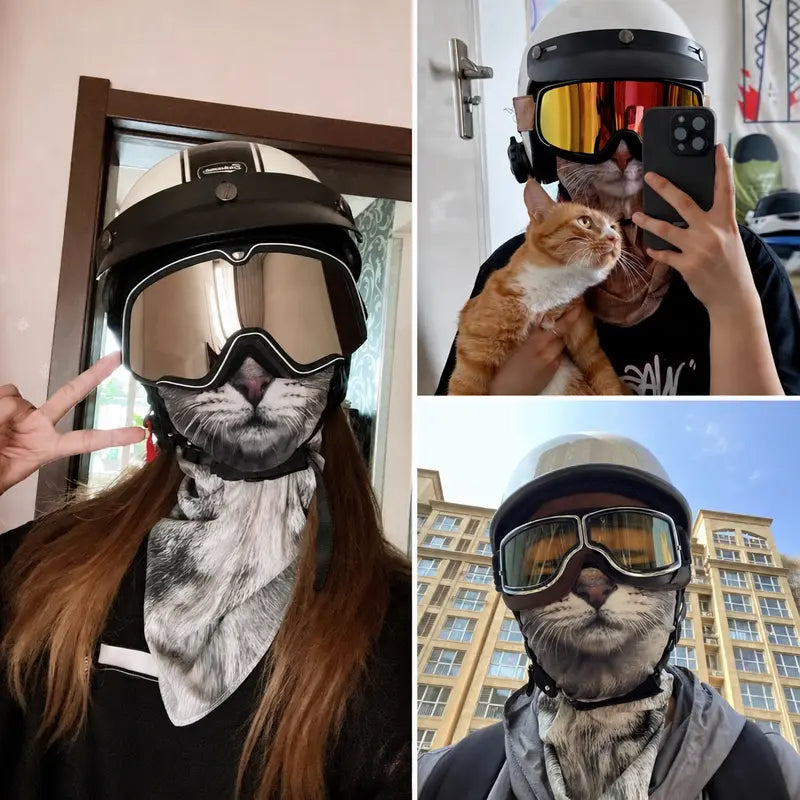 Yeomoo 3D Animal Print Cooling Neck Gaiter with UPF 50+ Sun Protection