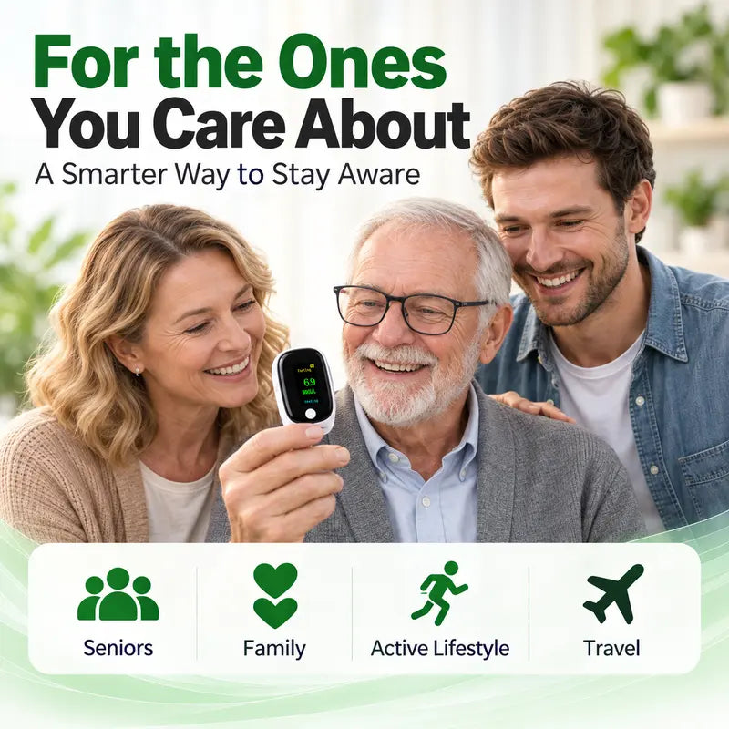 Non-Invasive Fingerstick Blood Glucose Meter—Results in 5 Seconds—The Perfect Gift for Seniors