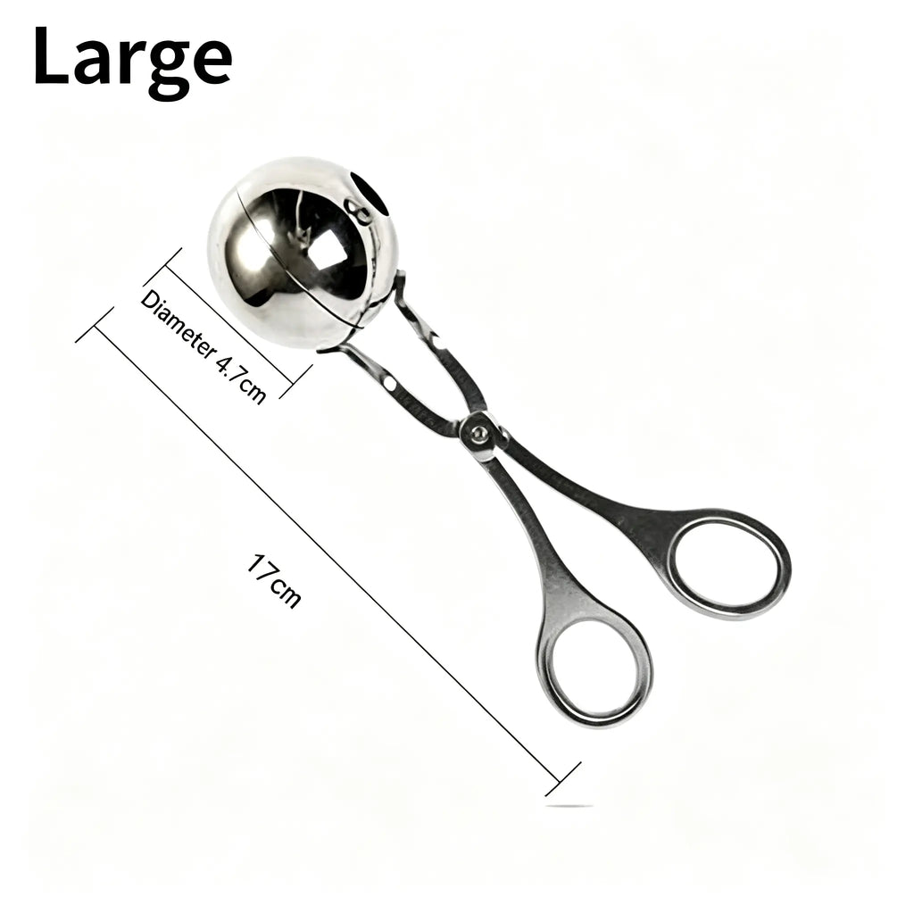 Stainless Steel Meatball Maker & Portion Scoop