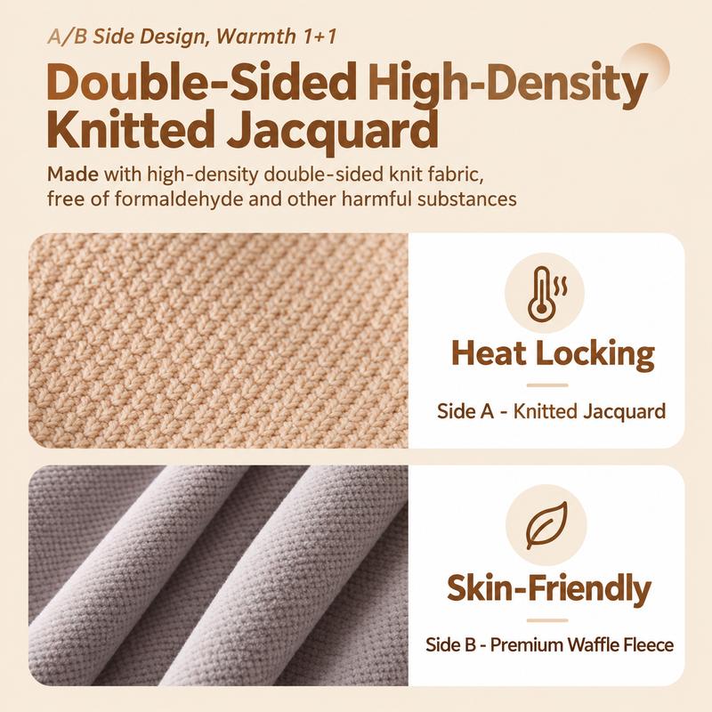 USB-Powered Heated Blanket Shawl with Adjustable Temperature Control