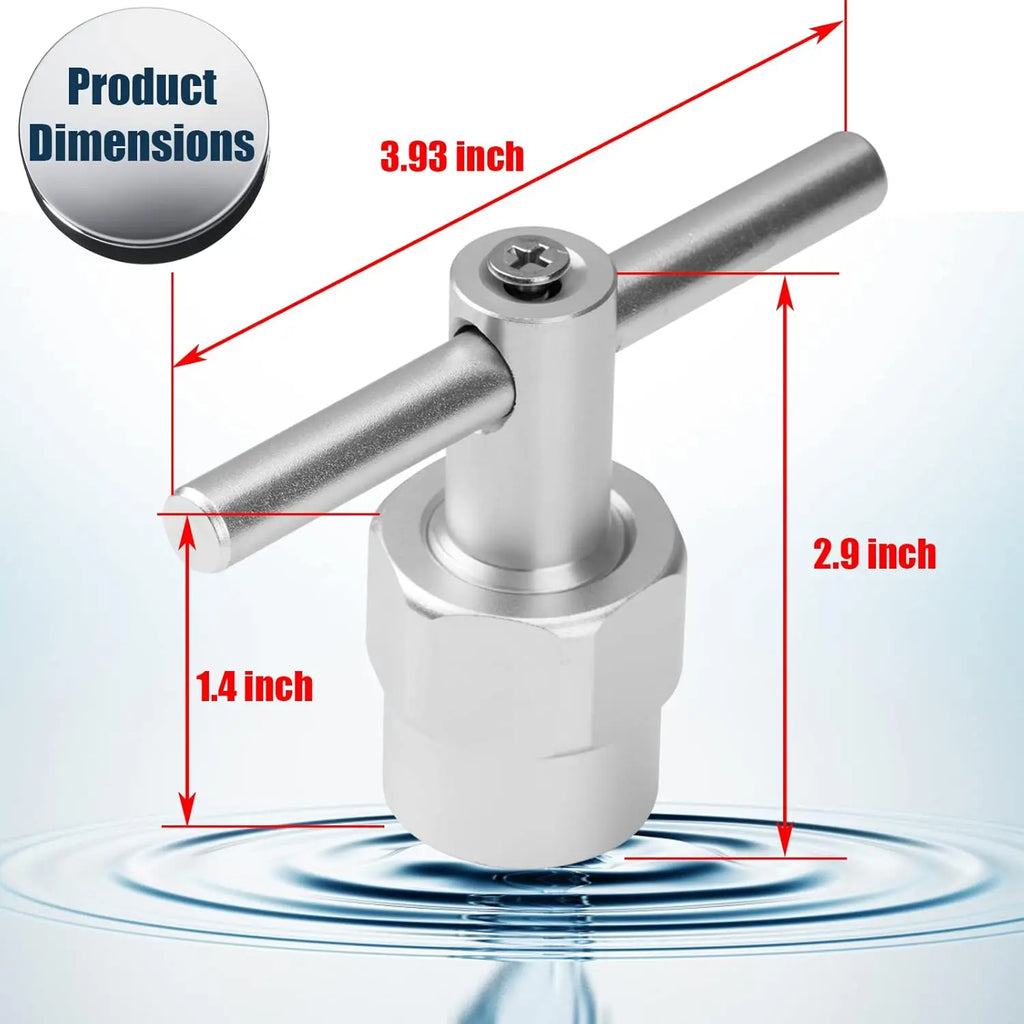 Cartridge Puller Removal Tool Compatible with Moen 1200, 1222 & 1225 Single-Handle Cartridges, Faucet Repair Tool Only