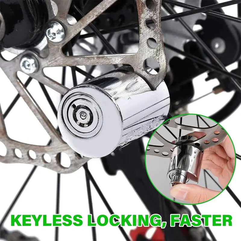 Alloy Steel Motorcycle Disc Brake Lock with 2 Keys