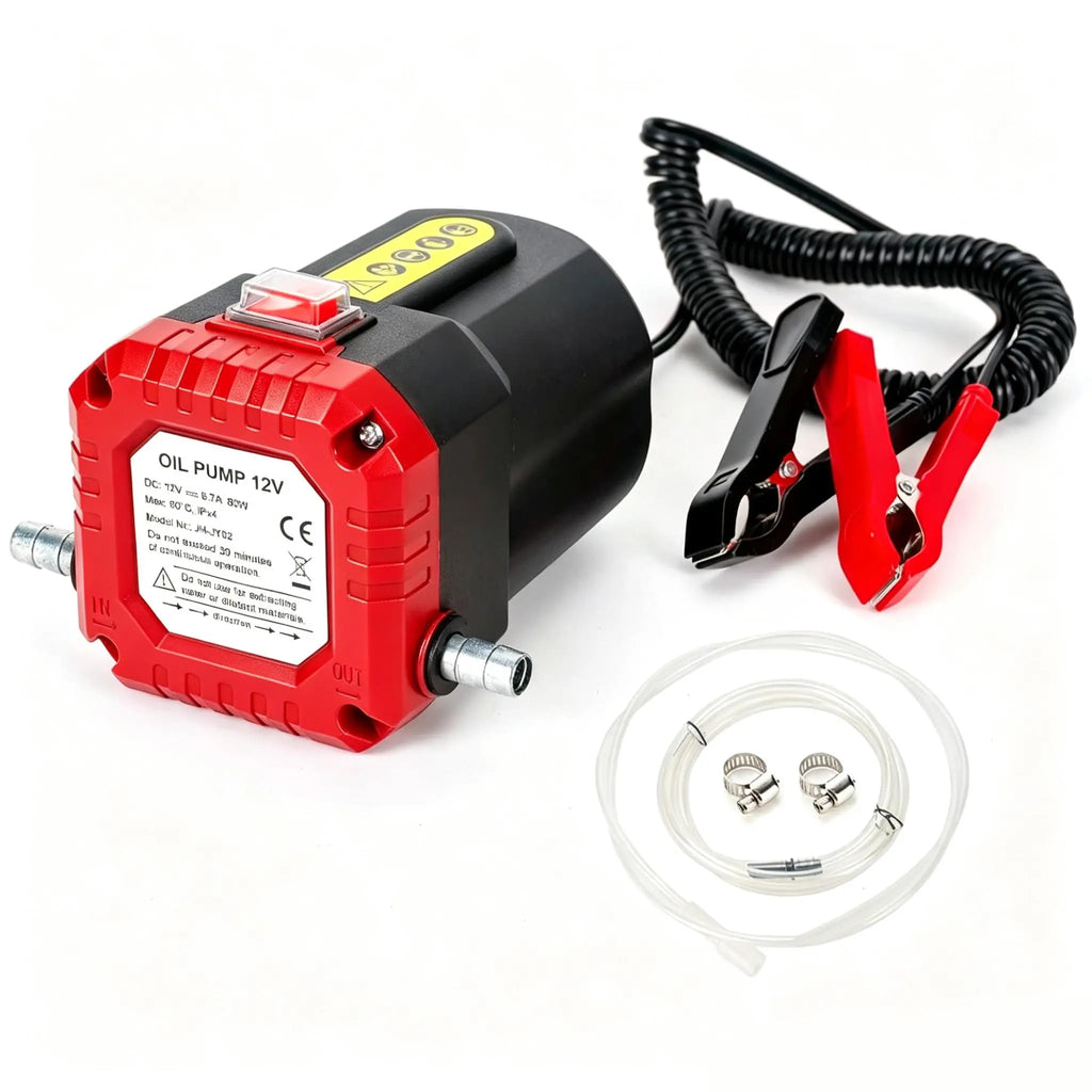 GJANSH 12V 80W Oil & Diesel Transfer Pump Kit