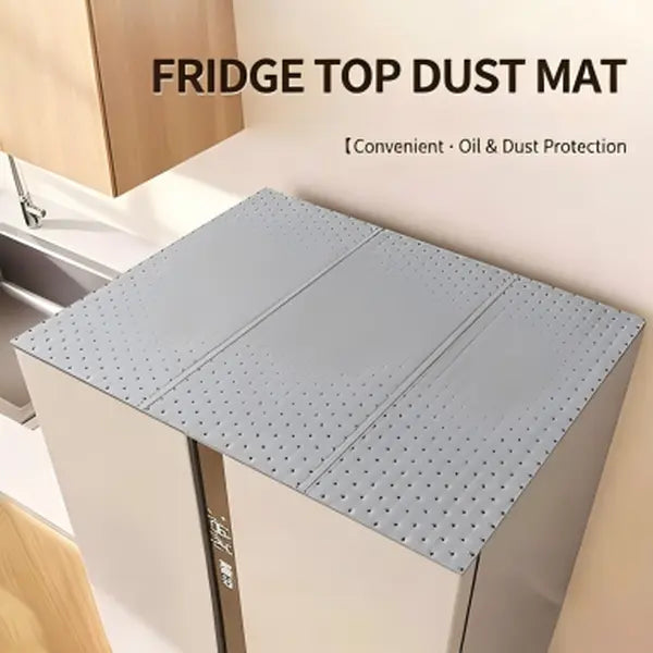 Disposable Oil-Absorbent Fridge Top Mat, Waterproof Dust-Proof Protective Pad for Kitchen Use