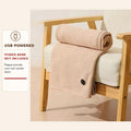 USB-Powered Heated Blanket Shawl with Adjustable Temperature Control