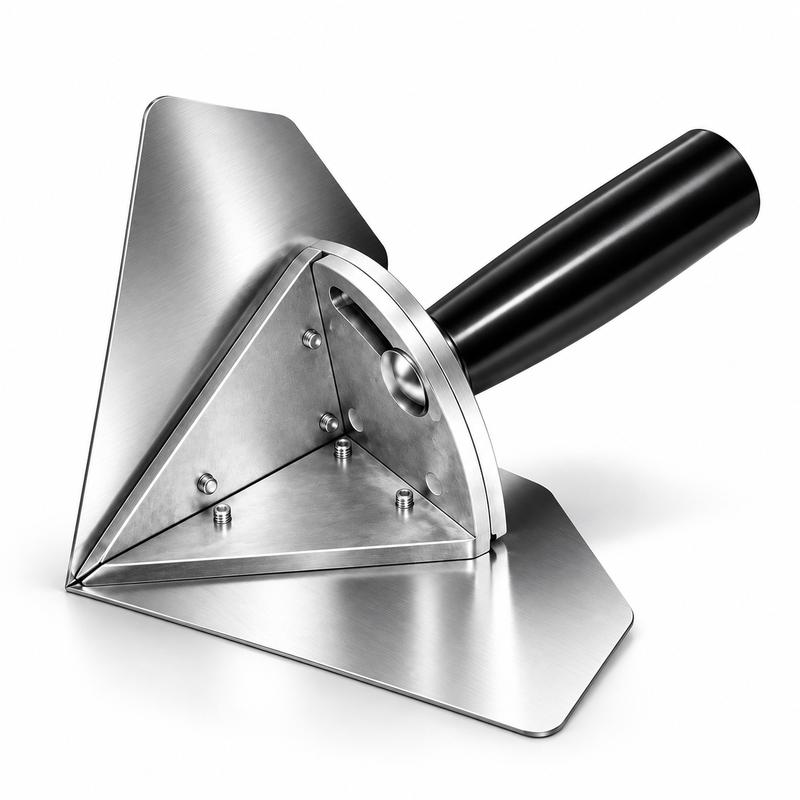 Stainless Steel Interior Corner Finishing Trowel for Plaster & Putty