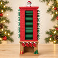 Hotfree 24-Day Santa Chimney Pull-Out Advent Calendar