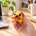 Funny Squeeze-to-Pop Tongue Pug Fidget Toy