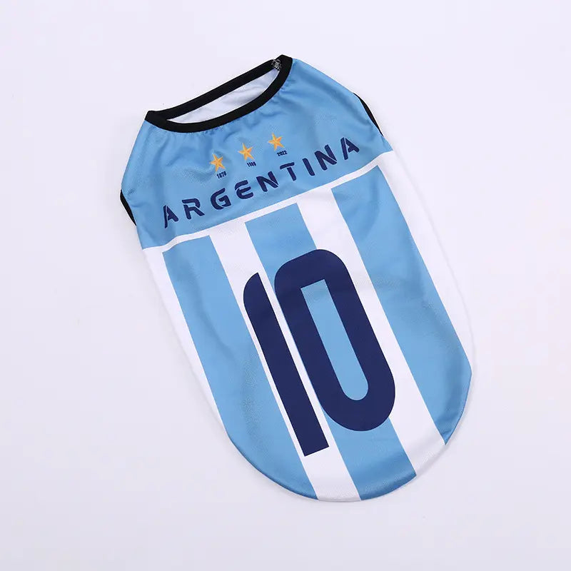 World Cup 2026 Patriotic Soccer Fan Pet Shirt