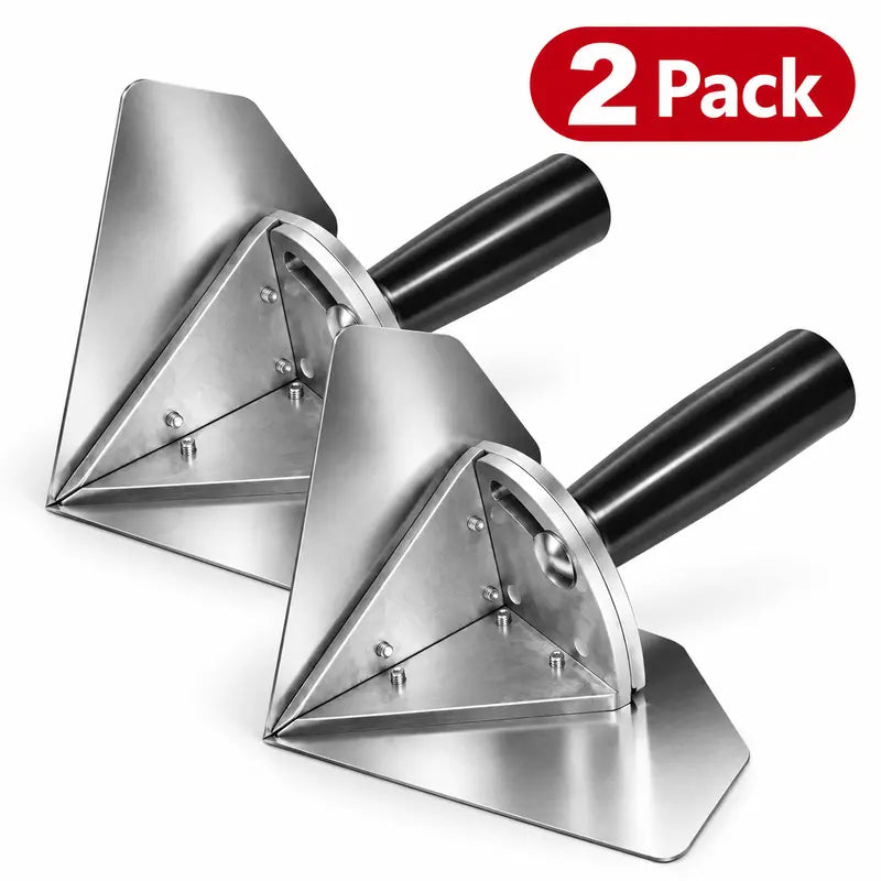 Stainless Steel Interior Corner Finishing Trowel for Plaster & Putty
