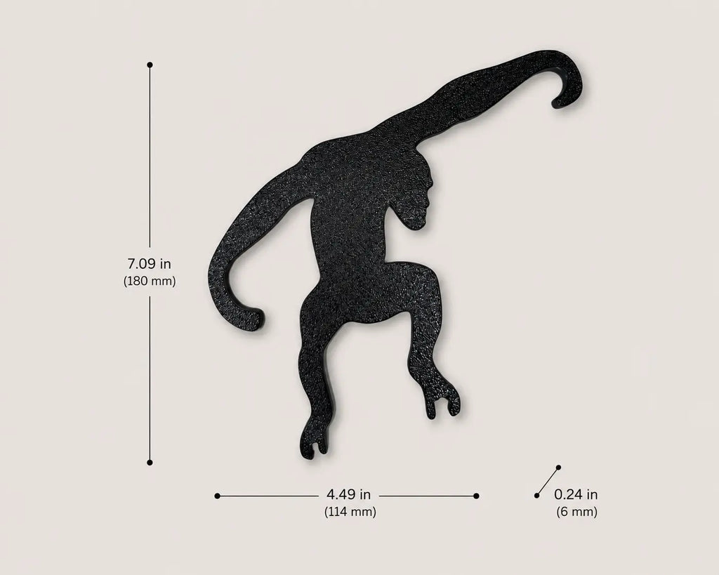 Monkey Hanger (Pack of 3) | Banana Holder & Multipurpose Hanging Hooks