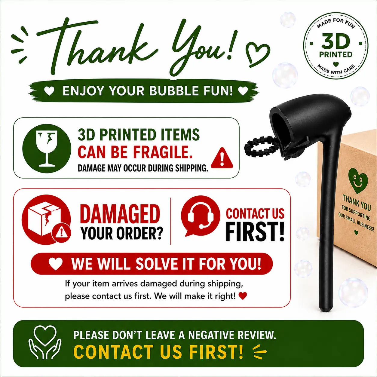 SummerVibes Bubble Pipe Stress Relief Toy — A Mini, Pipe-Shaped Bubble Blower & Wand to Help You Relax and Unwind | Graduation Season Gag Gift 3D Printing Materials