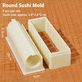 Sushi Mold Set with Cutting Guides