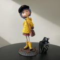 Ghost Mom & Cat Chibi Desktop Collectible Figure