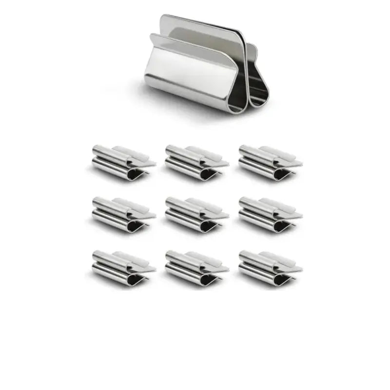 10 Pairs The New Magnetic Curtain Clips | Strong Double-Sided Light Blocking Magnets, No-Pin No Damage Curtain Closure for Blackout Curtains, Shower Liners, Bedroom Office-YY