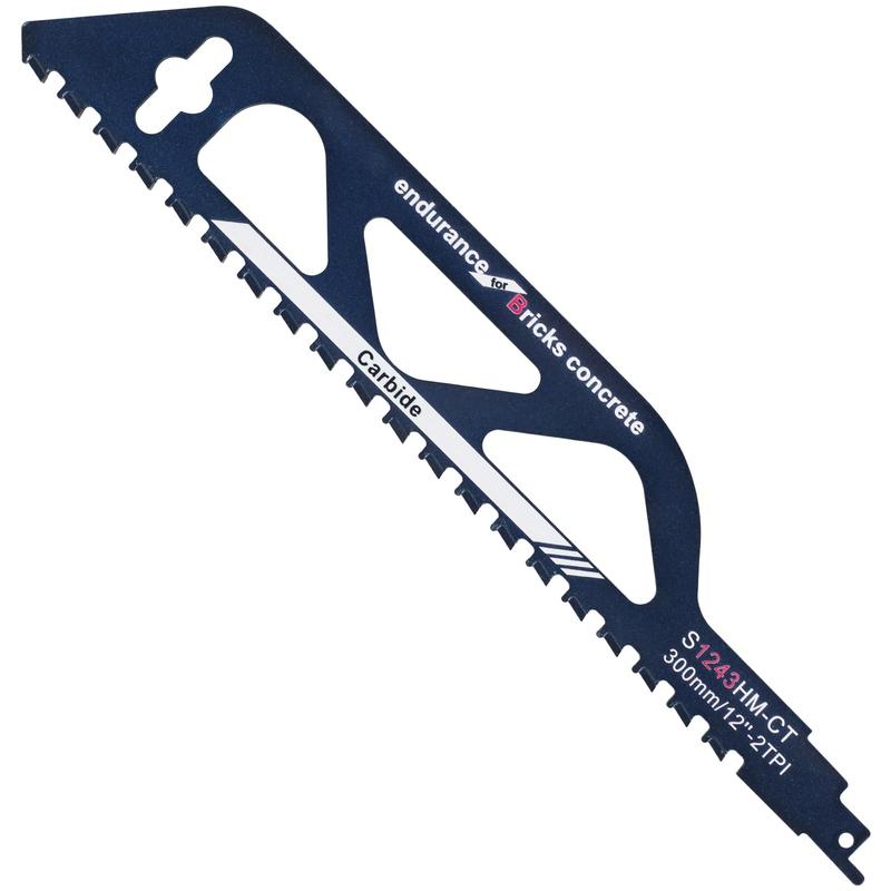 12-Inch Masonry Reciprocating Saw Blade for Brick, Concrete & Fiber Cement