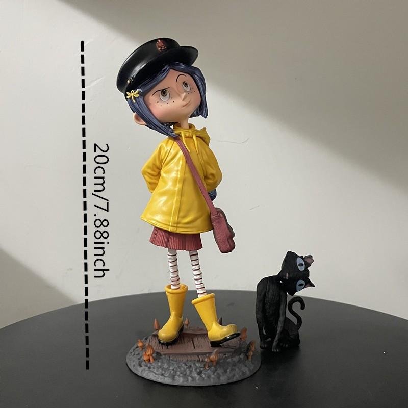 Ghost Mom & Cat Chibi Desktop Collectible Figure