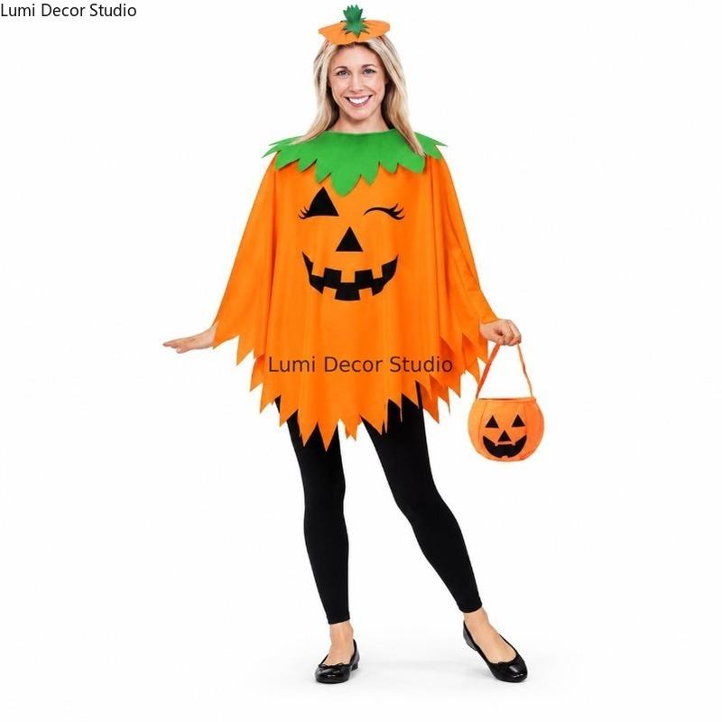 Adult White Hooded Full-Cover Ghost Halloween Costume