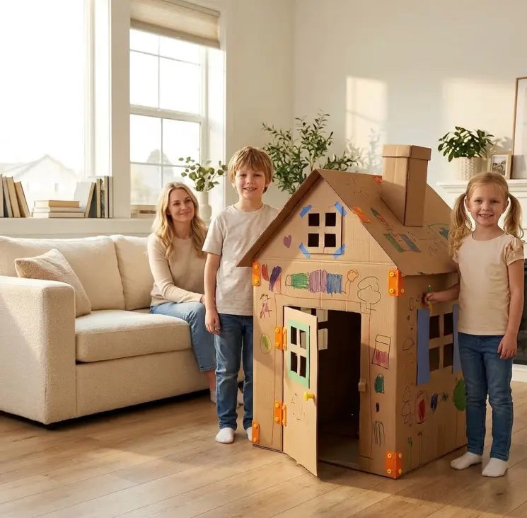Kids’ Cardboard Construction & STEM Craft Tool Kit