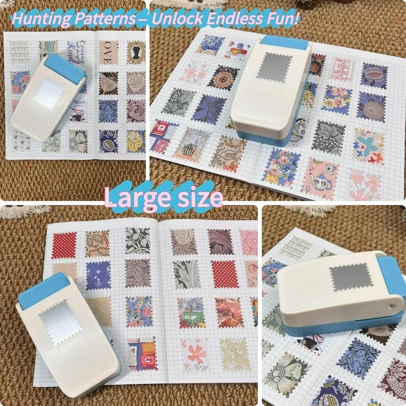 Manual Decorative Craft Punch & Embossing Tool – 3 Sizes