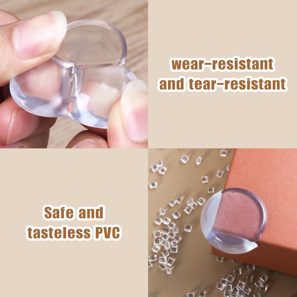 16 Counts Furniture Corner Protector, Round Edge Cushion with All-Round Protection