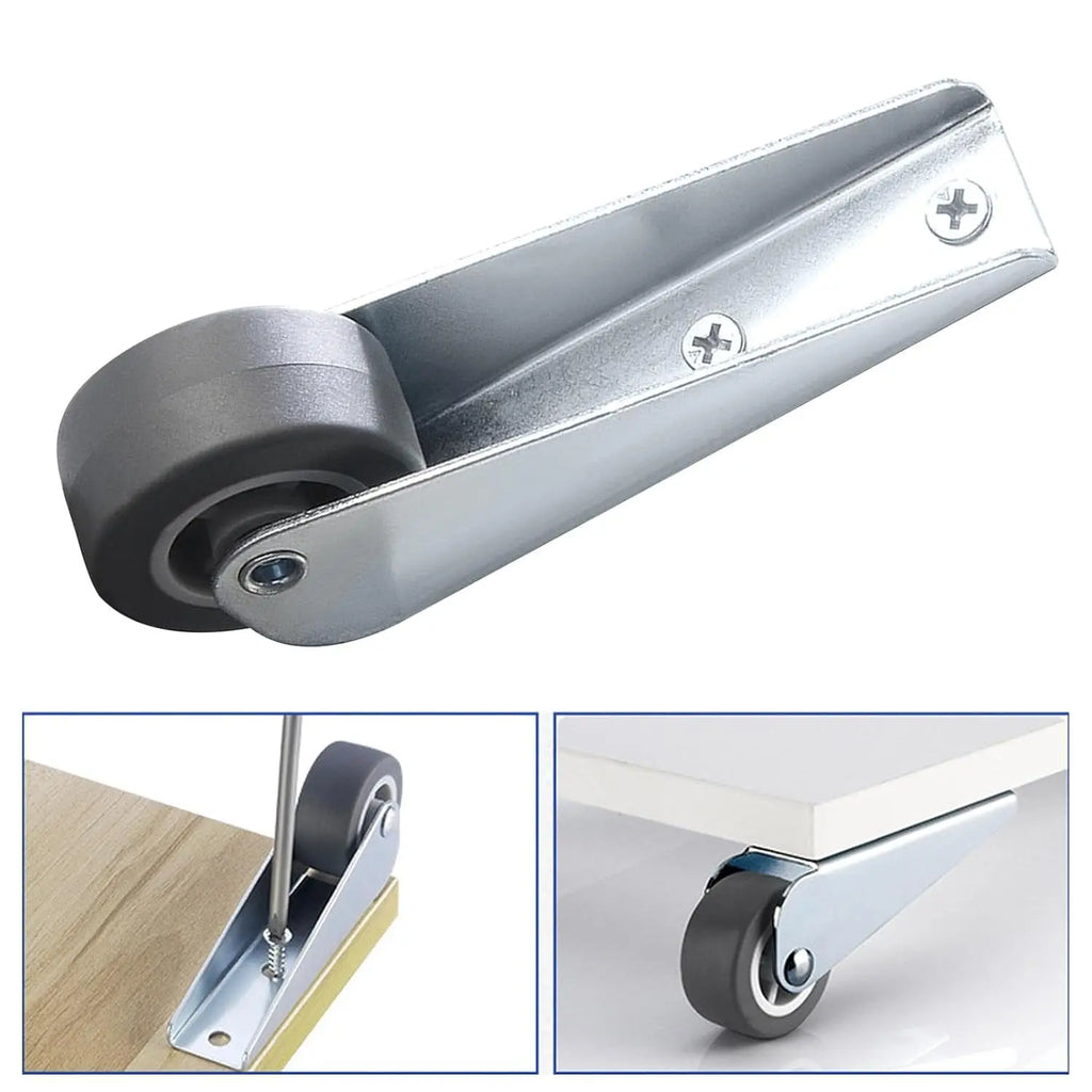 [2PCS] Door drooping universal translation door guide wheel to prevent door bottom falling flat door bottom support wheel translation door pulley casters factory