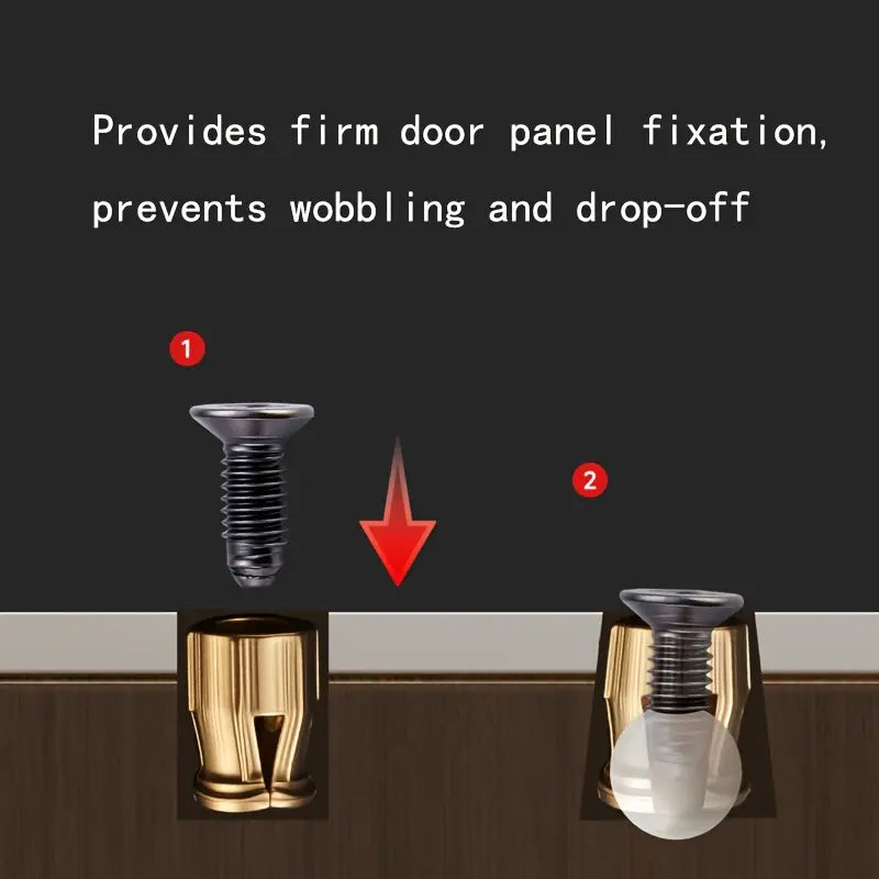GJANSH Cabinet Hinge Repair Expansion Inserts – 20/50 Pack