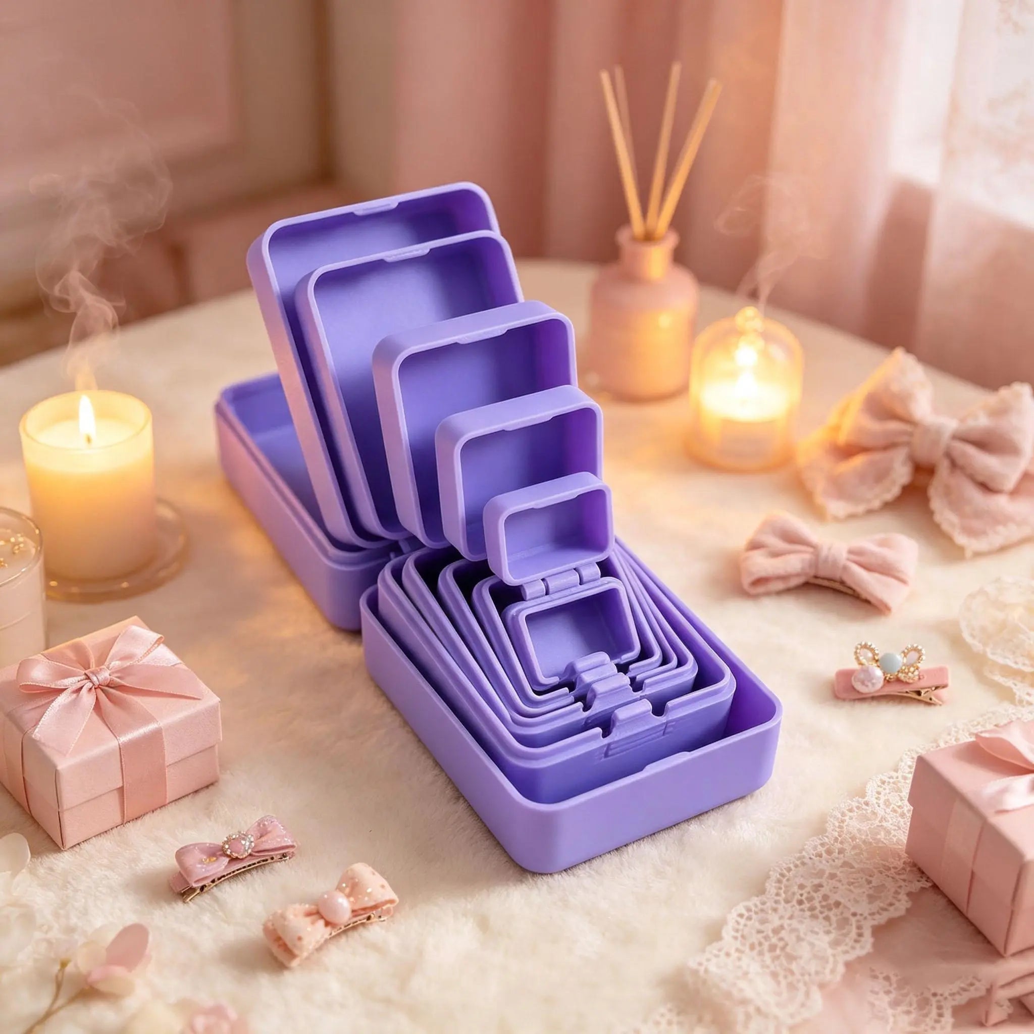 Multi-Layer Nesting Surprise Gift Box, 3D Printed Prank Container for Birthdays, Halloween & Funny Gifts