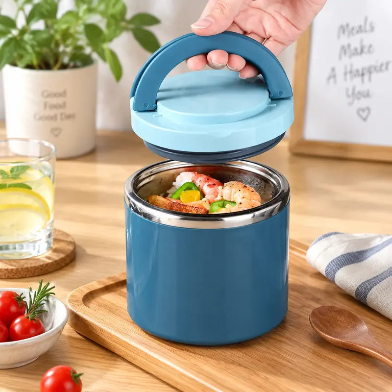 21.3 oz Leakproof Stainless Steel Bento Lunch Box with Handle