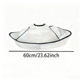 Waterproof Haircut Cape with Built-In Hair Catcher
