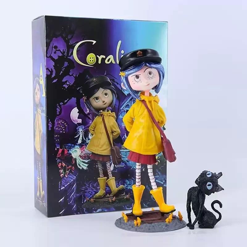 Ghost Mom & Cat Chibi Desktop Collectible Figure
