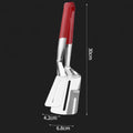 Multi-Functional Stainless Steel Steak Spatula Clamp, Kitchen Cooking Tongs for Fried Steak, Grill & Frying Pan Use