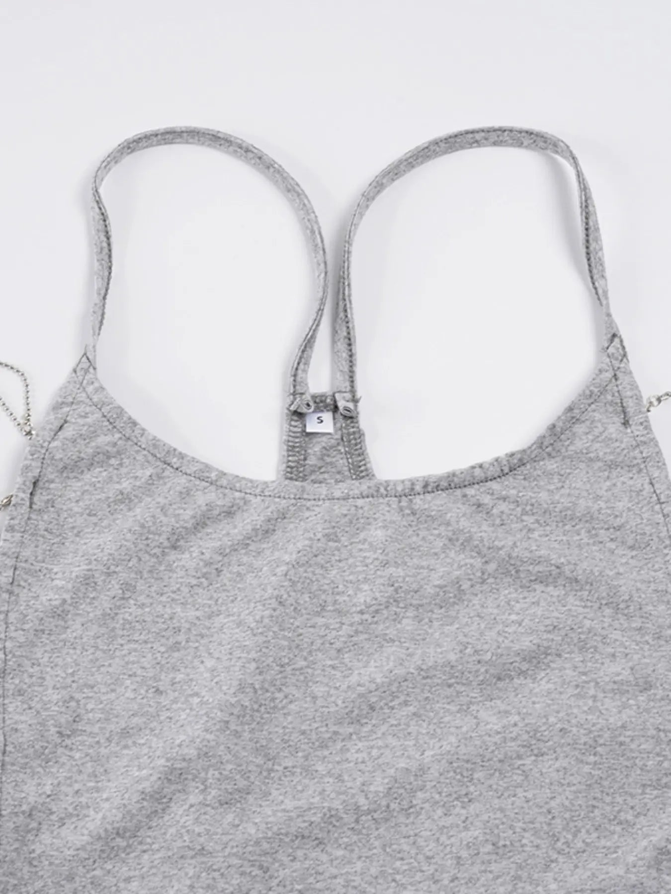 Women's Backless Chain Halter Crop Top, Side Cutout Slim-Fit Sleeveless Cami for Parties, Dates & Night Out