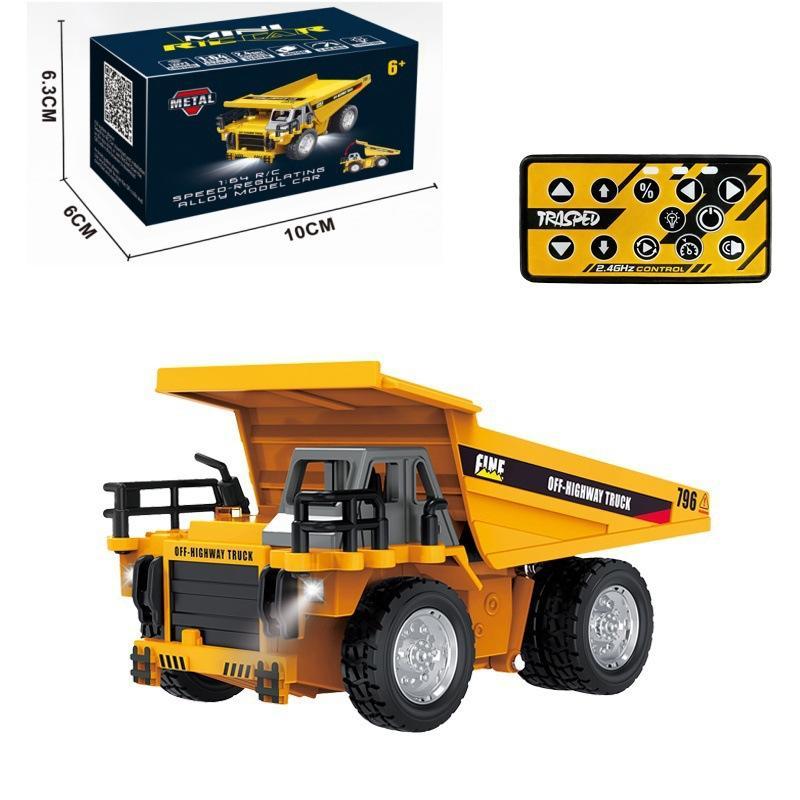 1:64 Mini RC Forklift with Lights, Sounds, Fork & Hook