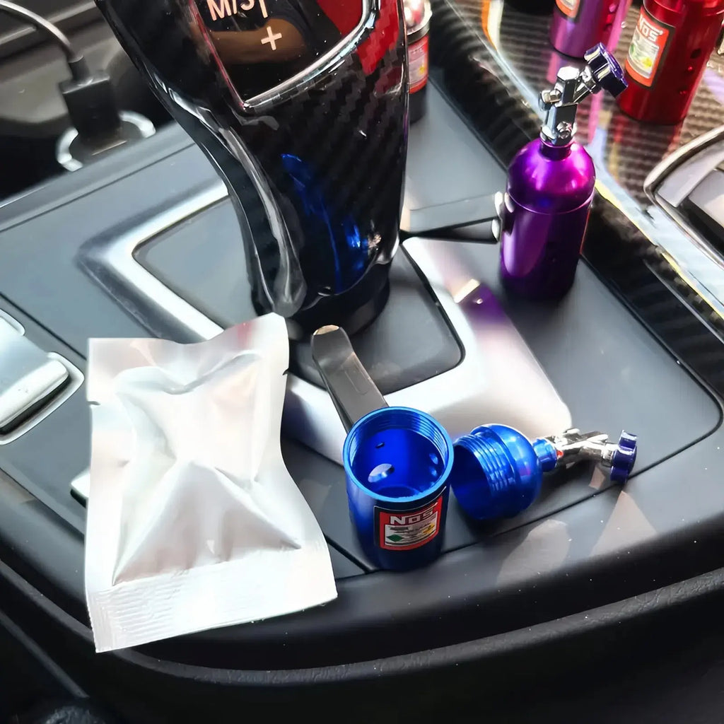 Racing Nitrous Bottle Car Vent Clip Air Freshener