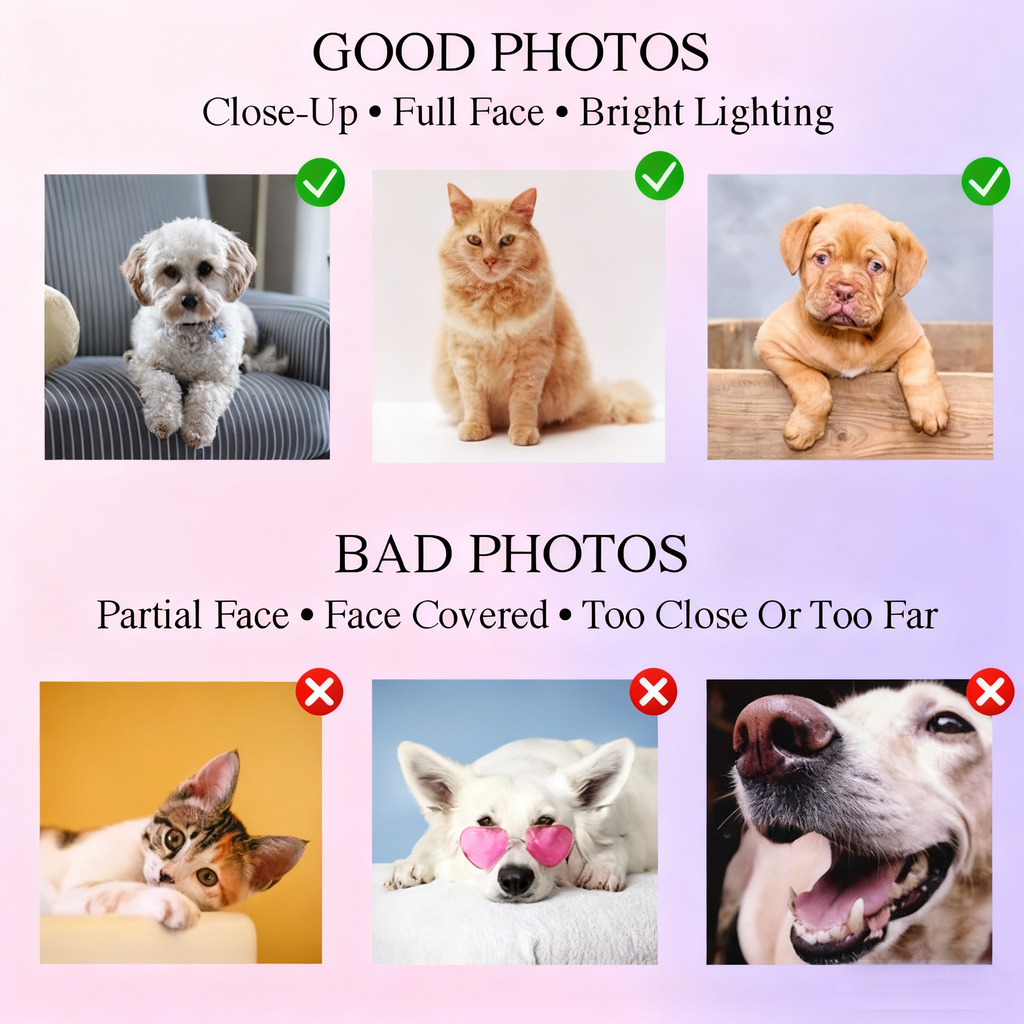 Custom Embroidered Hoodie Pet Line Drawing with Pet Portraits